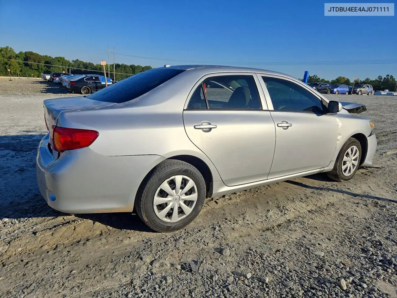 2010 TOYOTA COROLLA VIN JTDBU4EE4AJ071111 — фото 3