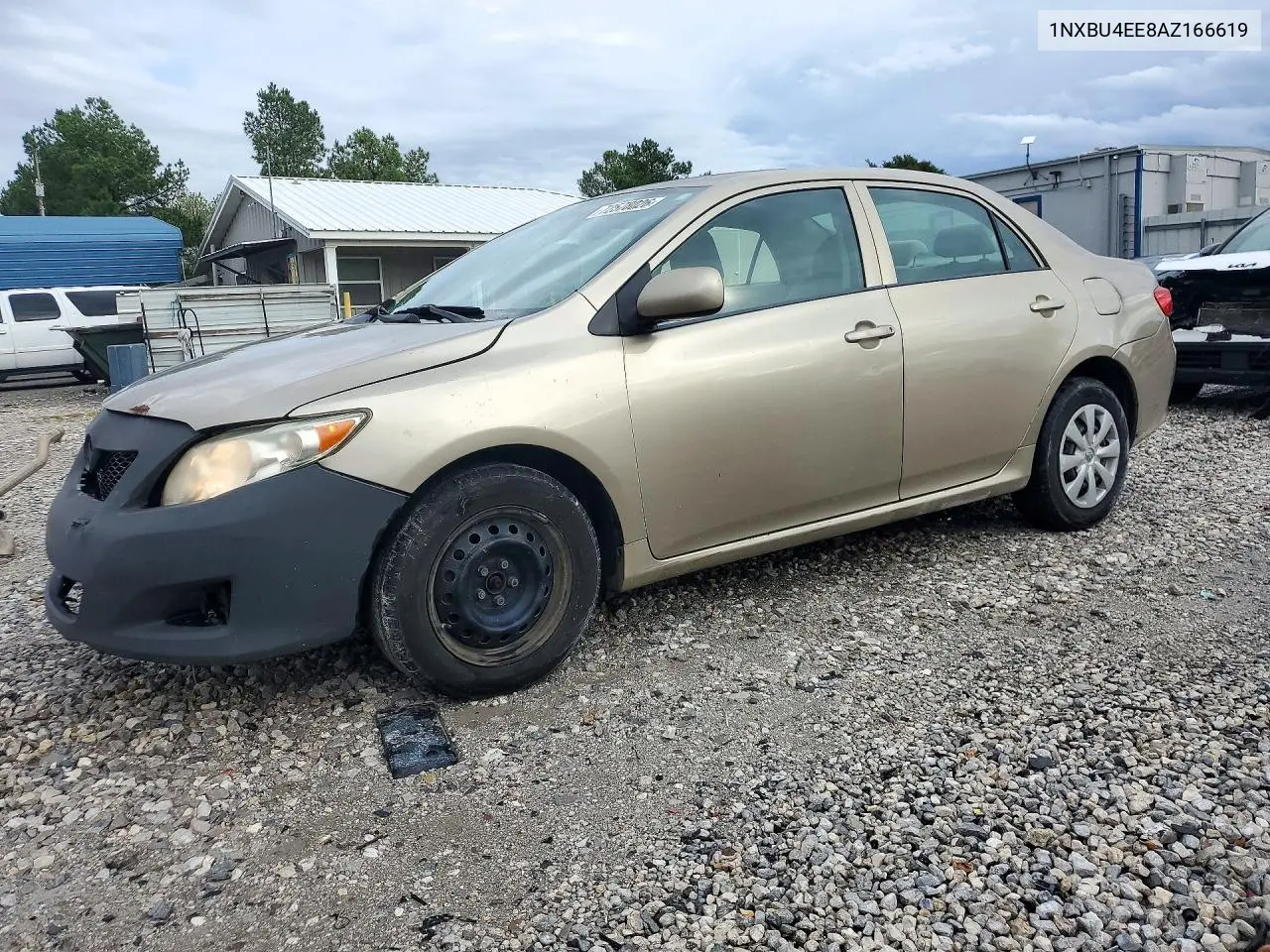 TOYOTA COROLLA 2010, VIN 1NXBU4EE8AZ166619