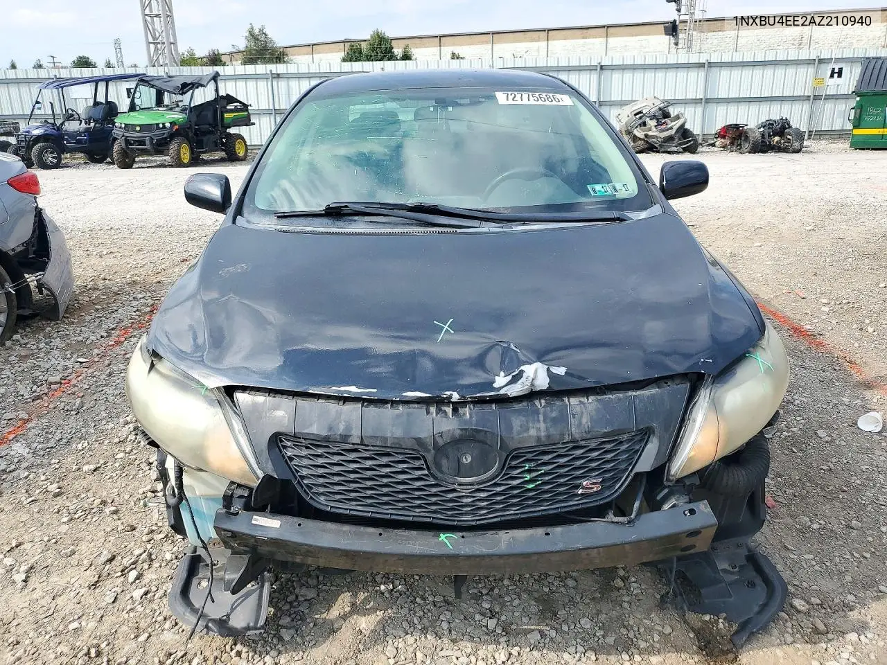 2010 TOYOTA COROLLA VIN 1NXBU4EE2AZ210940 — фото 5