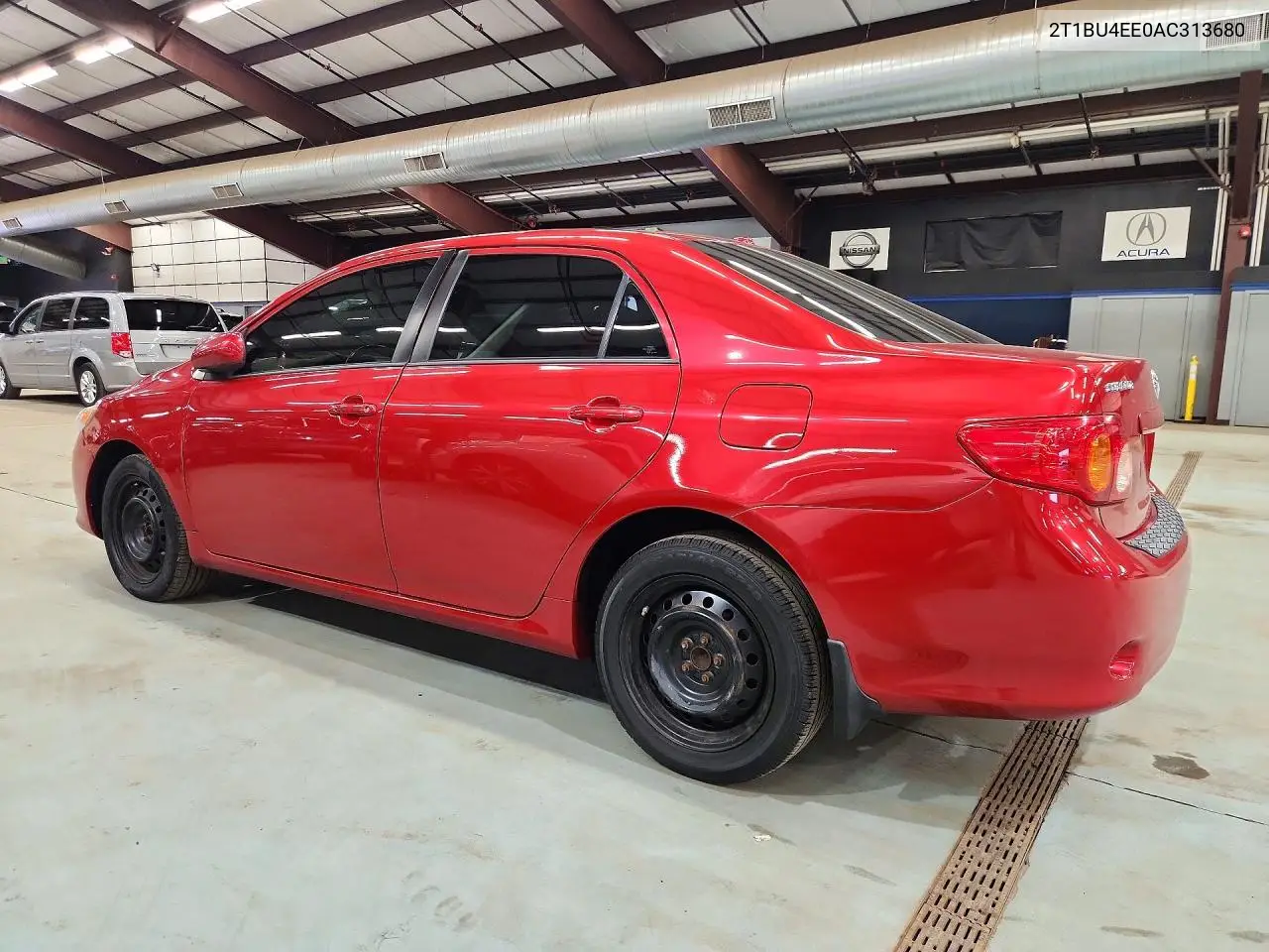 2010 TOYOTA COROLLA VIN 2T1BU4EE0AC313680 — фото 2