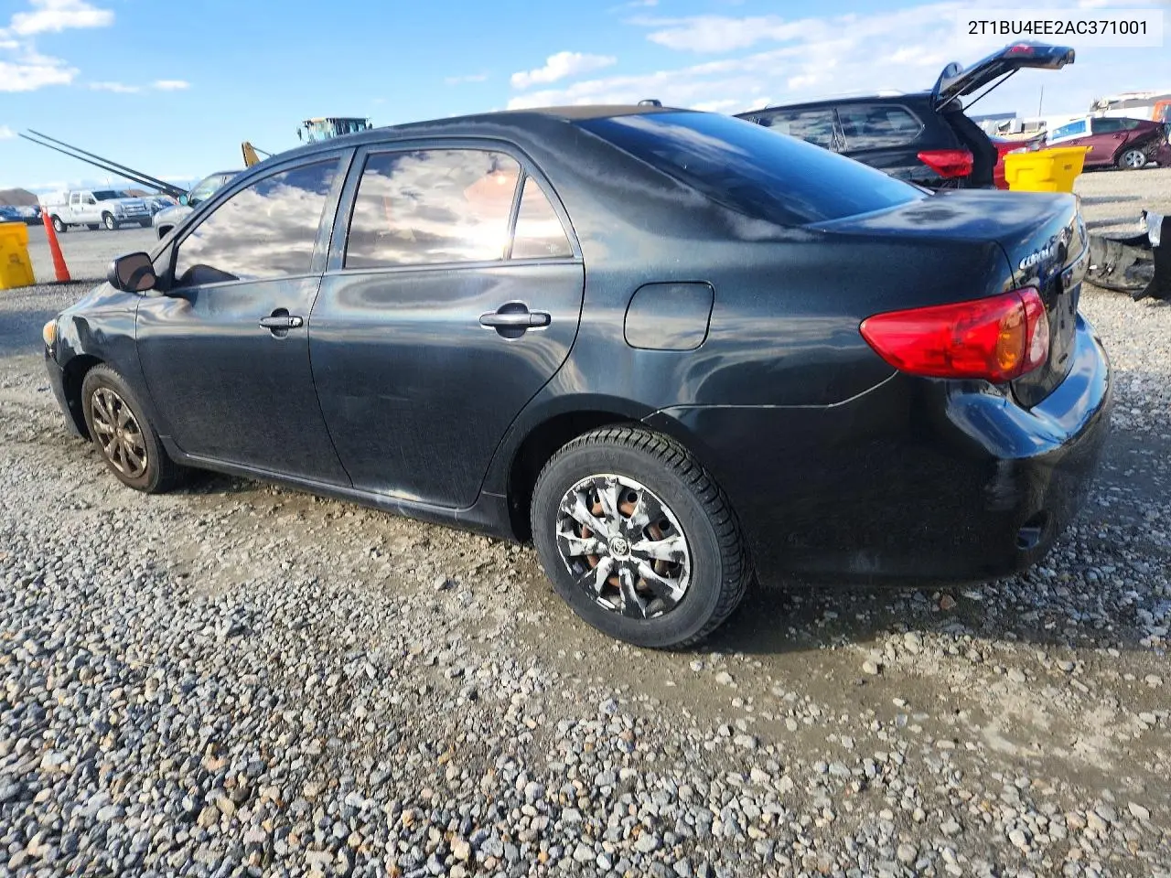 2010 TOYOTA COROLLA VIN 2T1BU4EE2AC371001 — фото 2