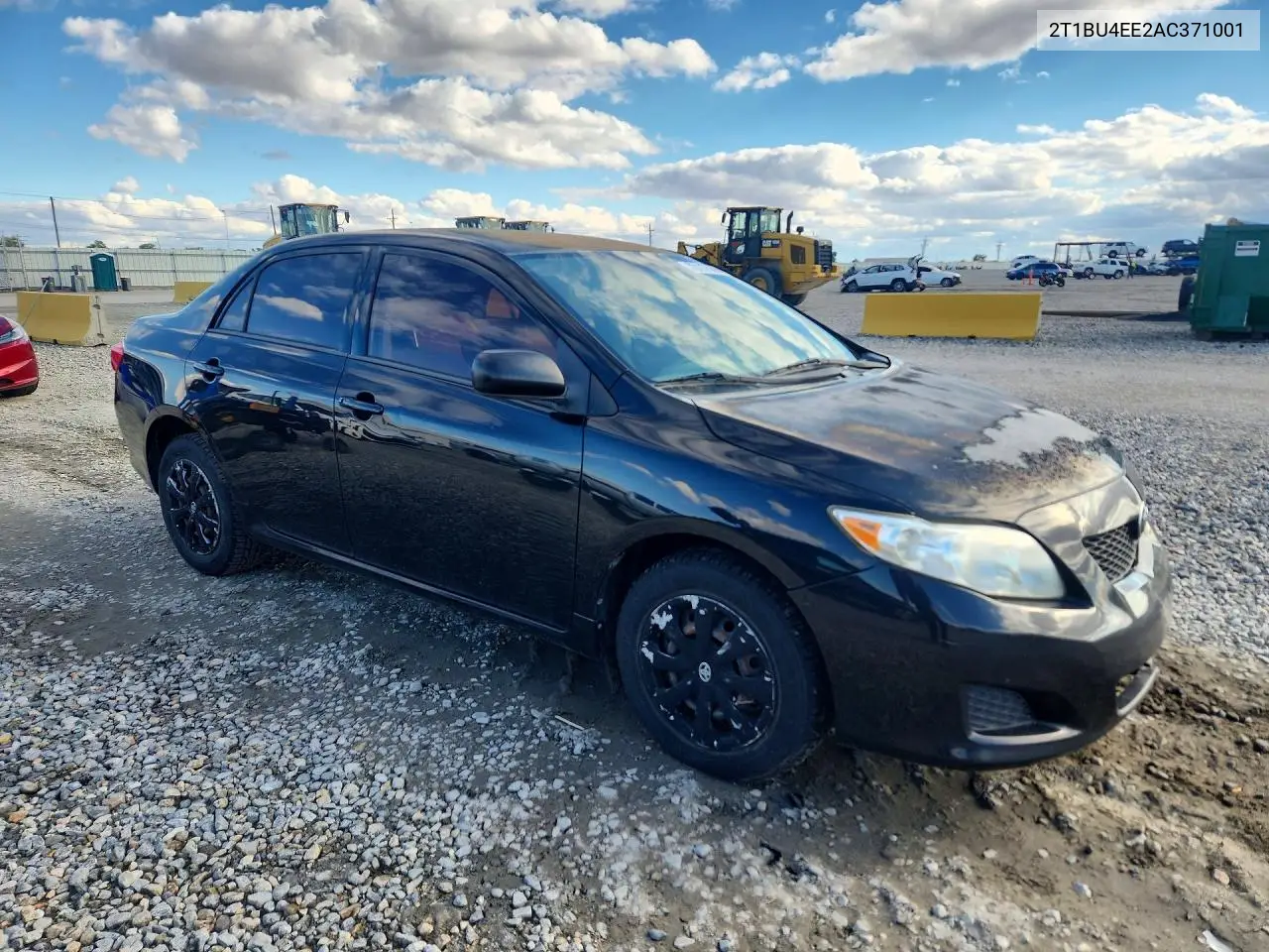 2010 TOYOTA COROLLA VIN 2T1BU4EE2AC371001 — фото 4