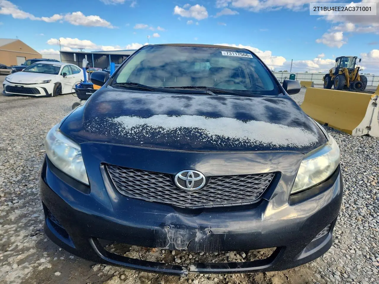 2010 TOYOTA COROLLA VIN 2T1BU4EE2AC371001 — фото 5