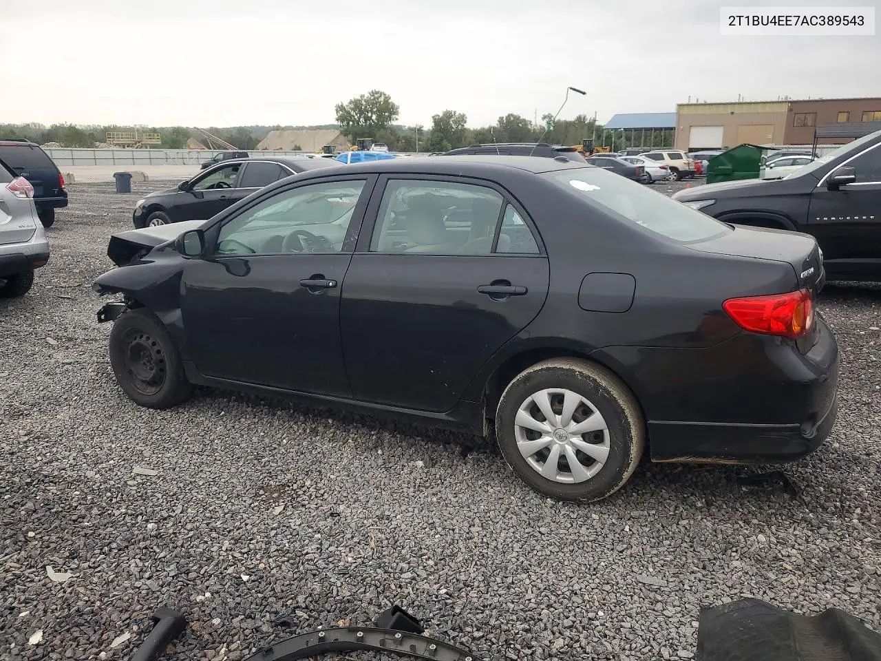 2010 TOYOTA COROLLA VIN 2T1BU4EE7AC389543 — фото 2