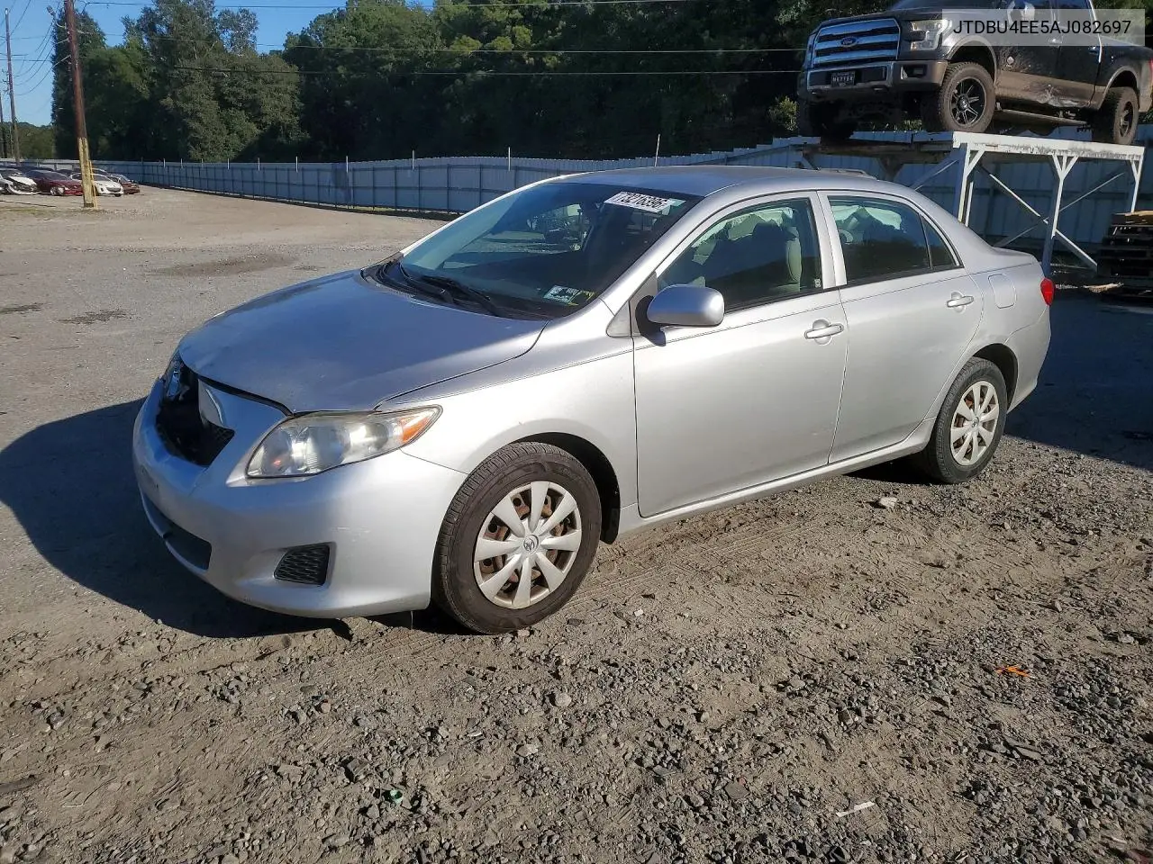 TOYOTA COROLLA 2010, VIN JTDBU4EE5AJ082697