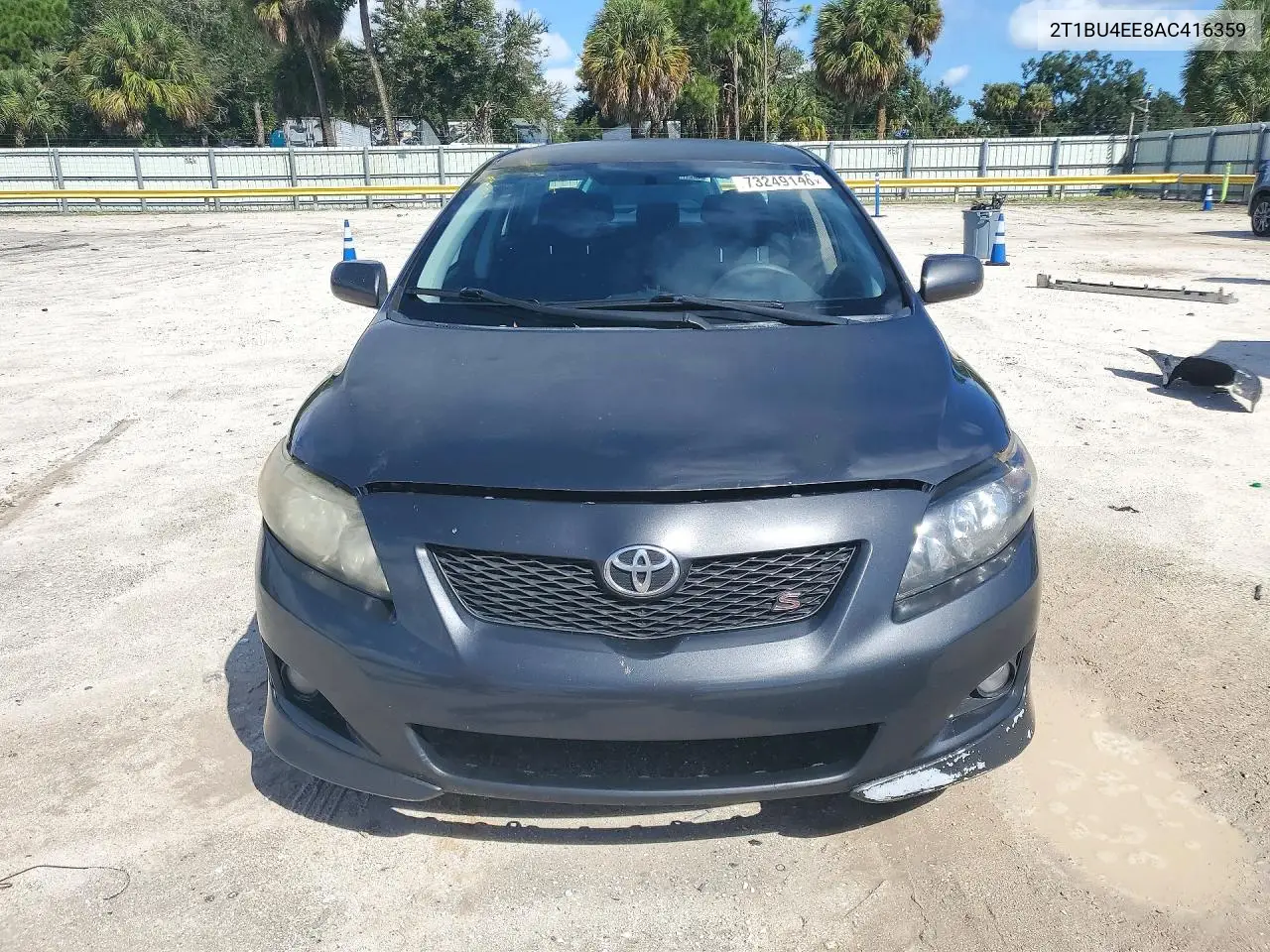 2010 TOYOTA COROLLA VIN 2T1BU4EE8AC416359 — фото 5