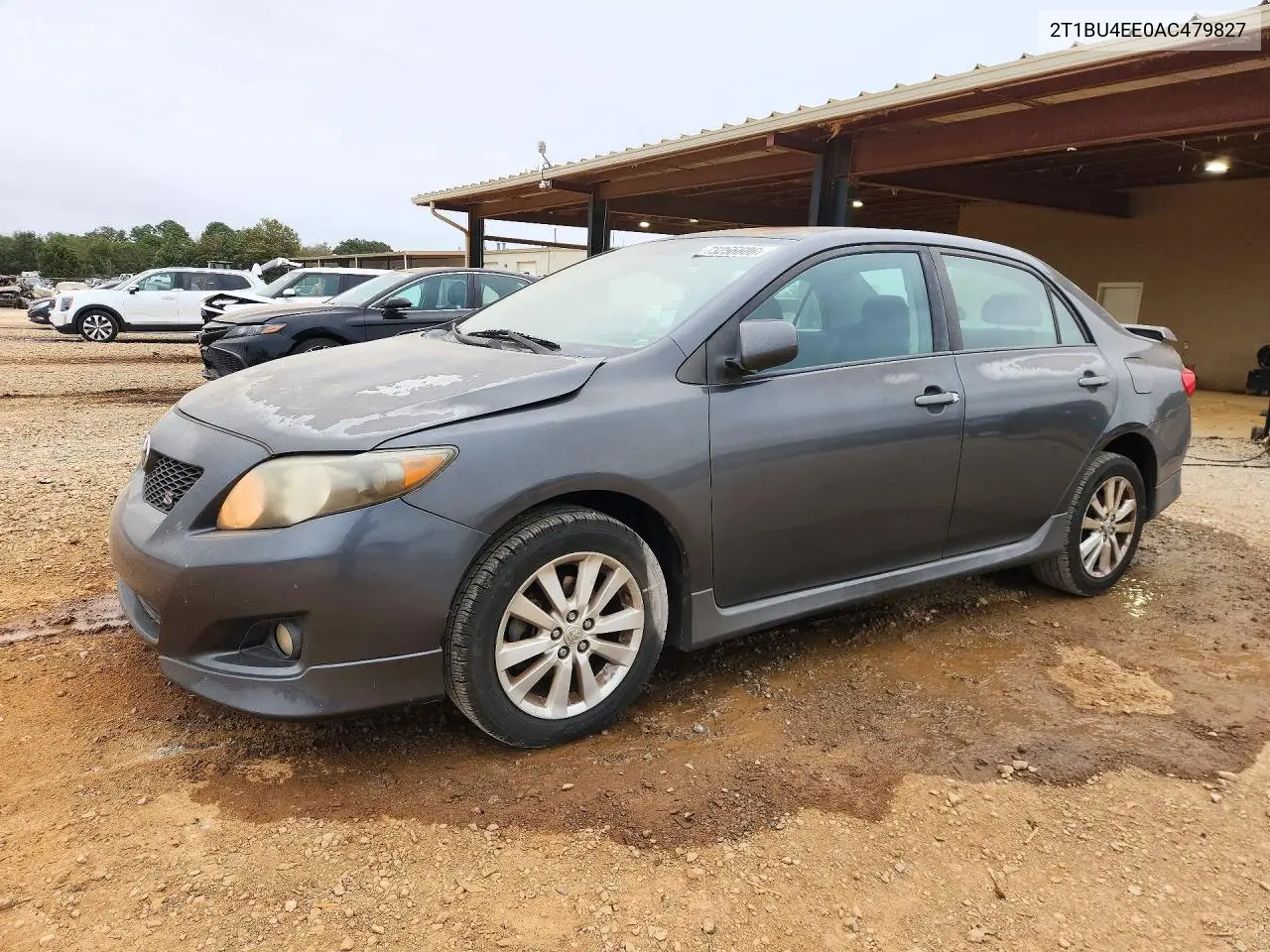 TOYOTA COROLLA 2010, VIN 2T1BU4EE0AC479827