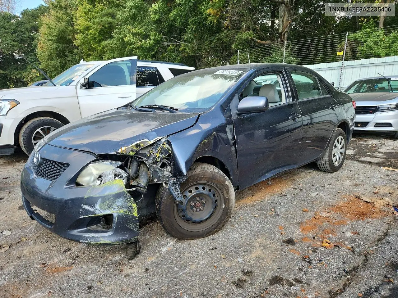 TOYOTA COROLLA 2010, VIN 1NXBU4EE8AZ235406