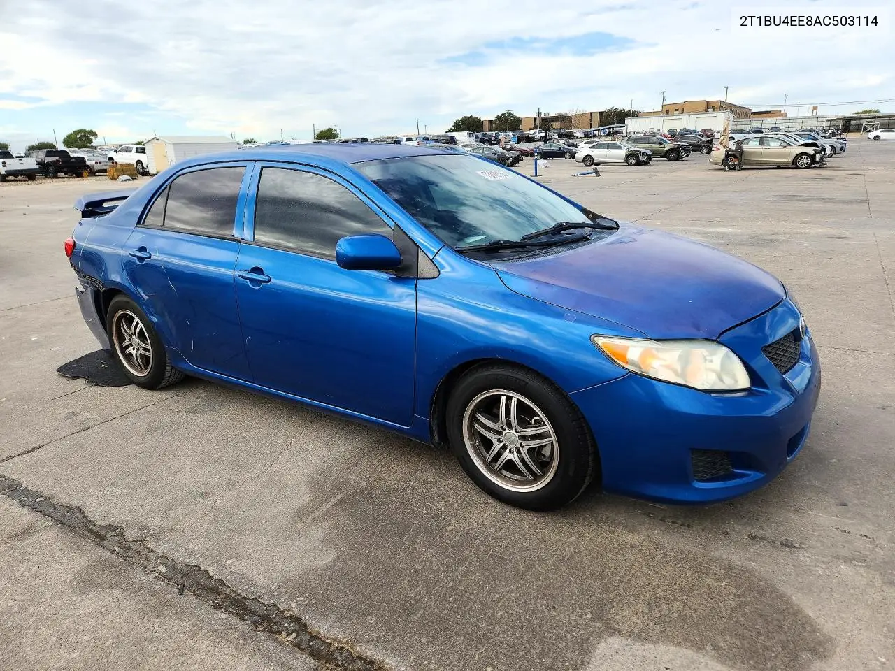 2010 TOYOTA COROLLA VIN 2T1BU4EE8AC503114 — фото 4