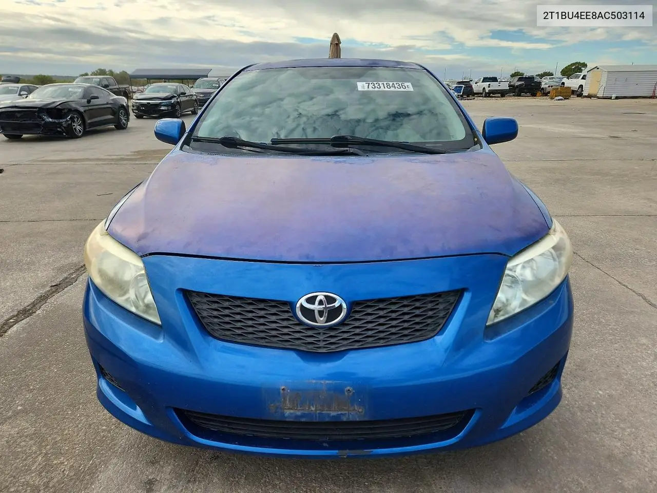 2010 TOYOTA COROLLA VIN 2T1BU4EE8AC503114 — фото 5