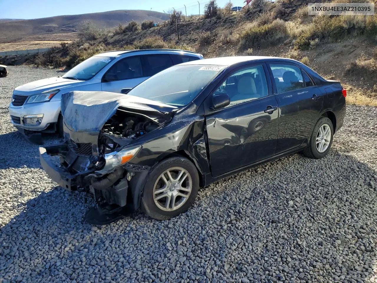 TOYOTA COROLLA 2010, VIN 1NXBU4EE3AZ210395