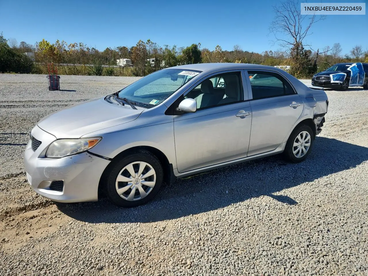 TOYOTA COROLLA 2010, VIN 1NXBU4EE9AZ220459
