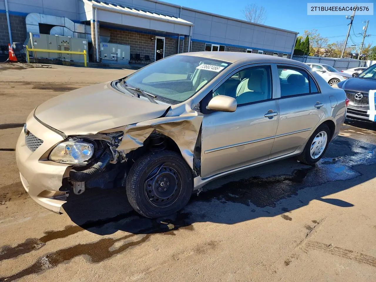 TOYOTA COROLLA 2010, VIN 2T1BU4EE6AC469576
