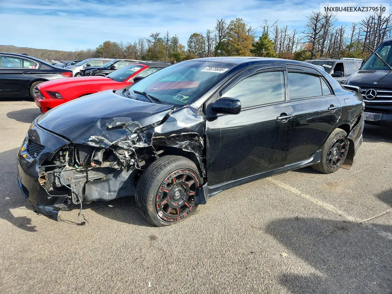 TOYOTA COROLLA 2010, VIN 1NXBU4EEXAZ379510