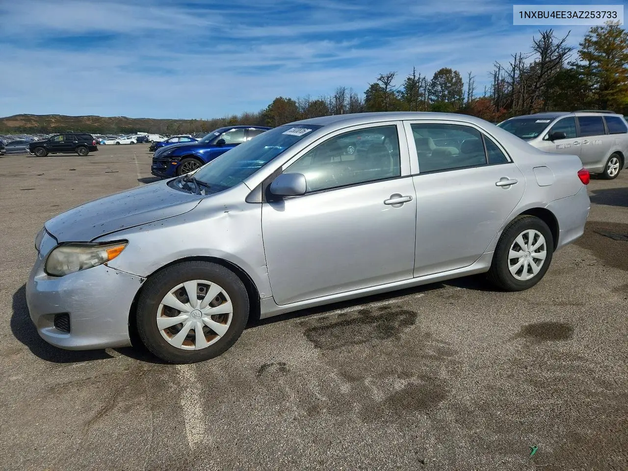 TOYOTA COROLLA 2010, VIN 1NXBU4EE3AZ253733