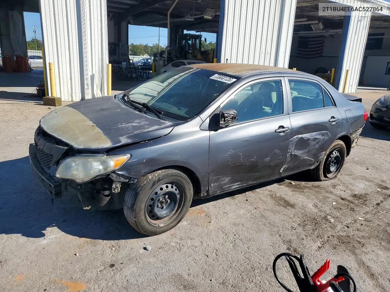 TOYOTA COROLLA 2010, VIN 2T1BU4EE6AC527864