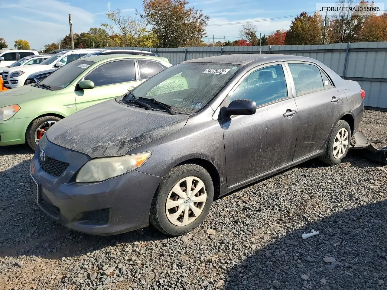 TOYOTA COROLLA 2010, VIN JTDBU4EE9AJ055096