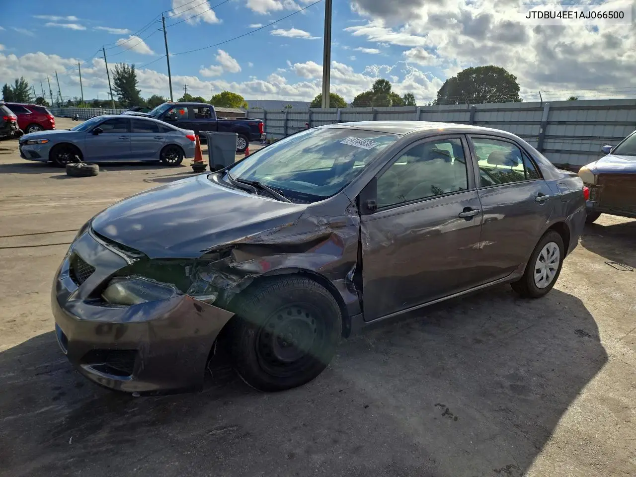 TOYOTA COROLLA 2010, VIN JTDBU4EE1AJ066500