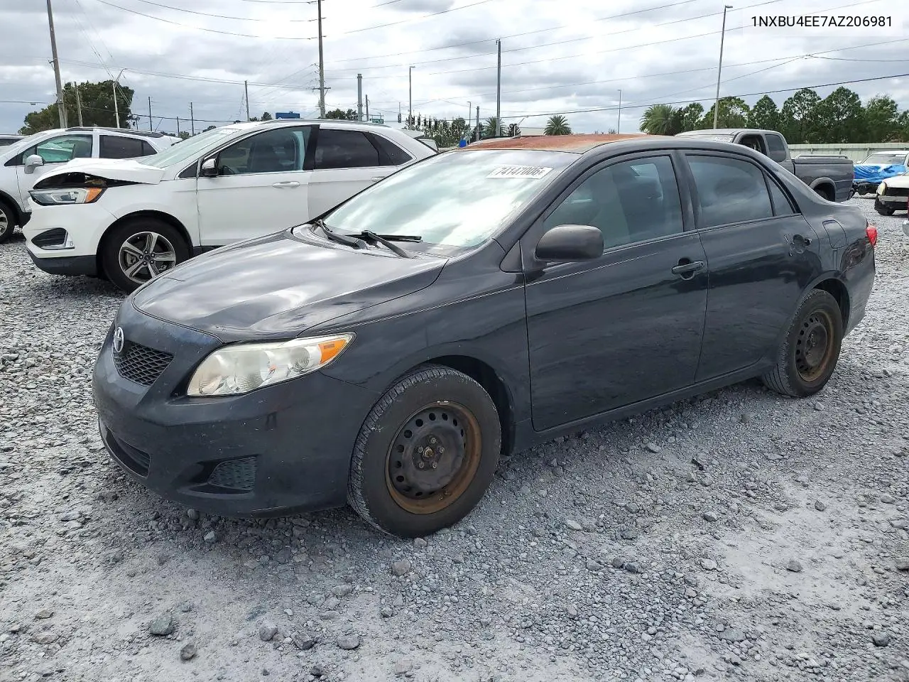 TOYOTA COROLLA 2010, VIN 1NXBU4EE7AZ206981