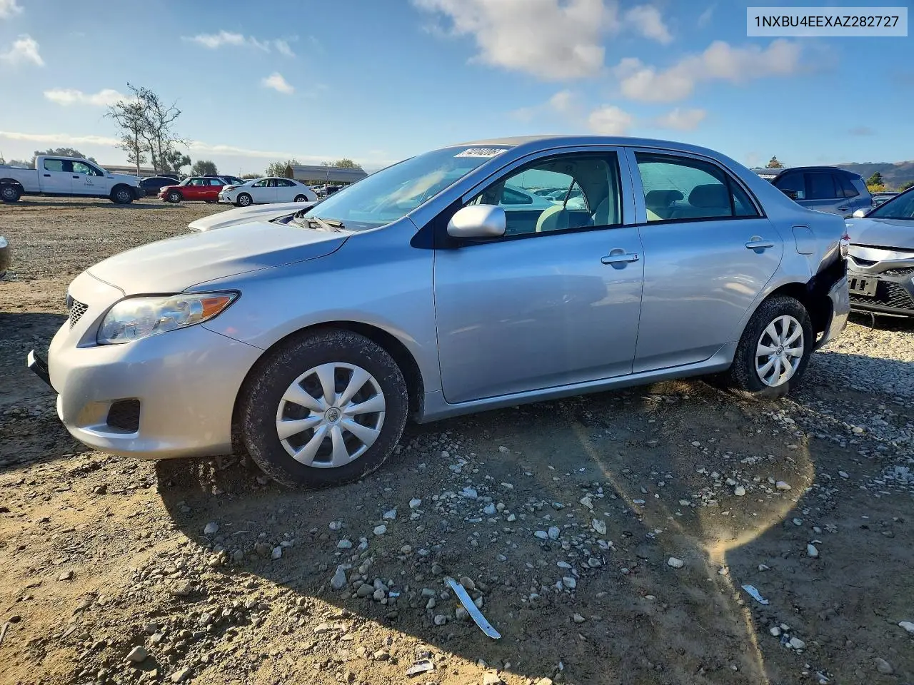 TOYOTA COROLLA 2010, VIN 1NXBU4EEXAZ282727