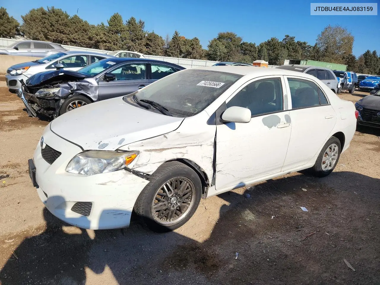 TOYOTA COROLLA 2010, VIN JTDBU4EE4AJ083159