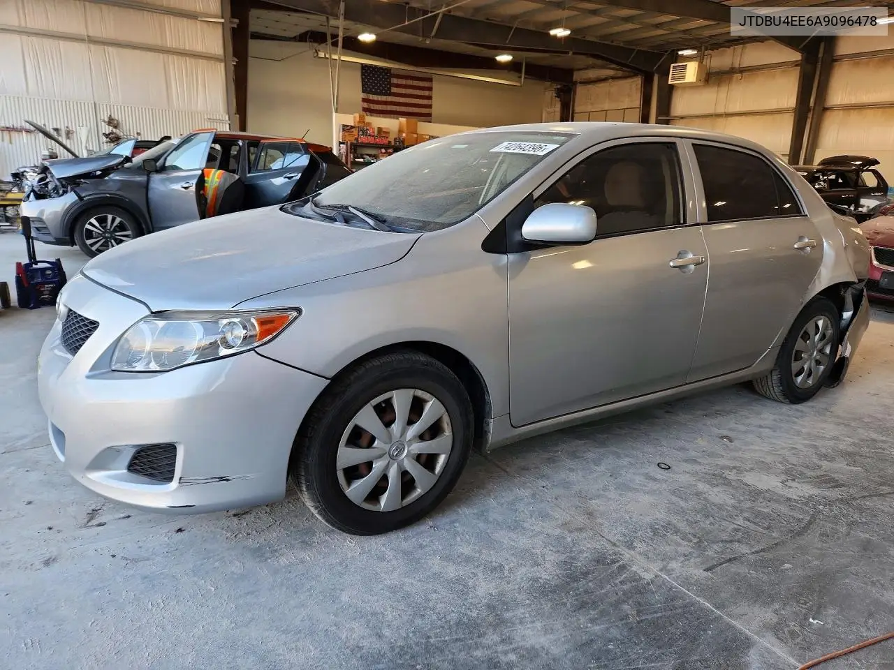 TOYOTA COROLLA 2010, VIN JTDBU4EE6A9096478