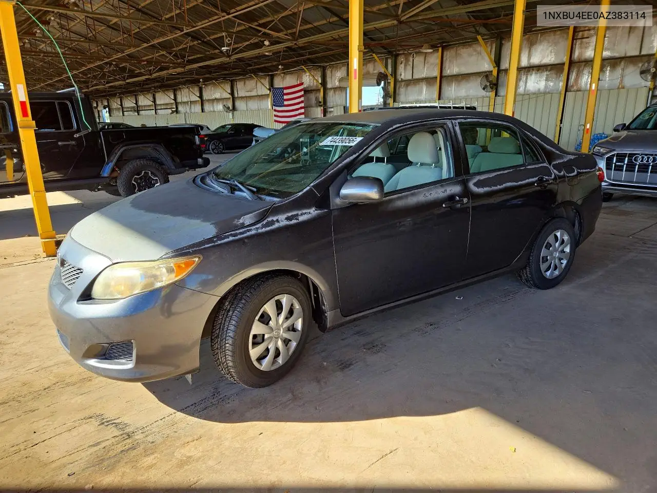 TOYOTA COROLLA 2010, VIN 1NXBU4EE0AZ383114