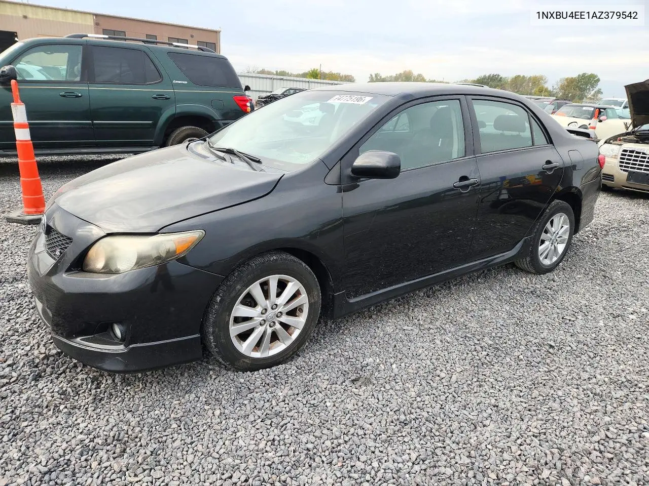 TOYOTA COROLLA 2010, VIN 1NXBU4EE1AZ379542