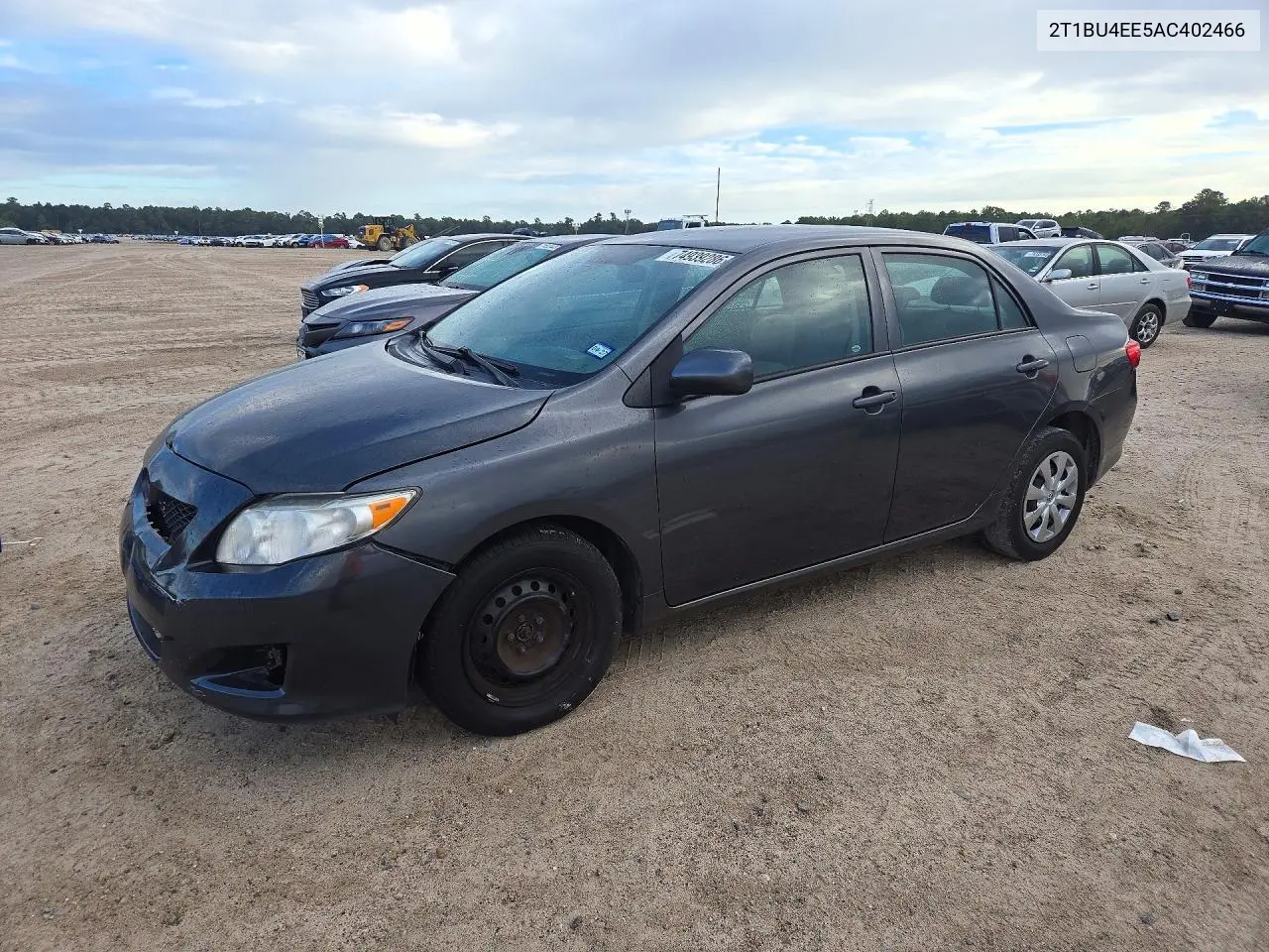 TOYOTA COROLLA 2010, VIN 2T1BU4EE5AC402466