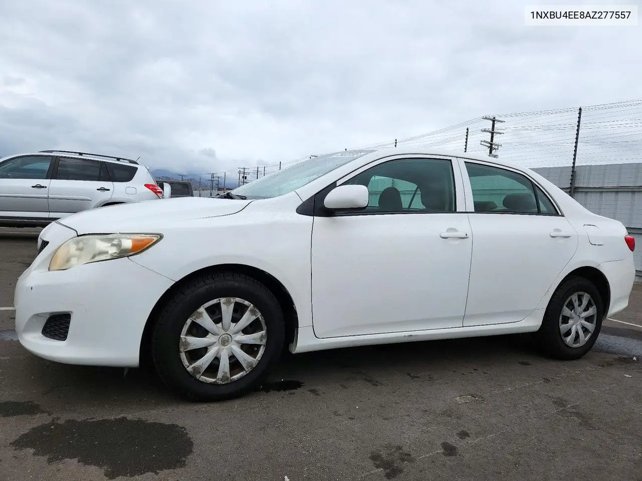 TOYOTA COROLLA 2010, VIN 1NXBU4EE8AZ277557