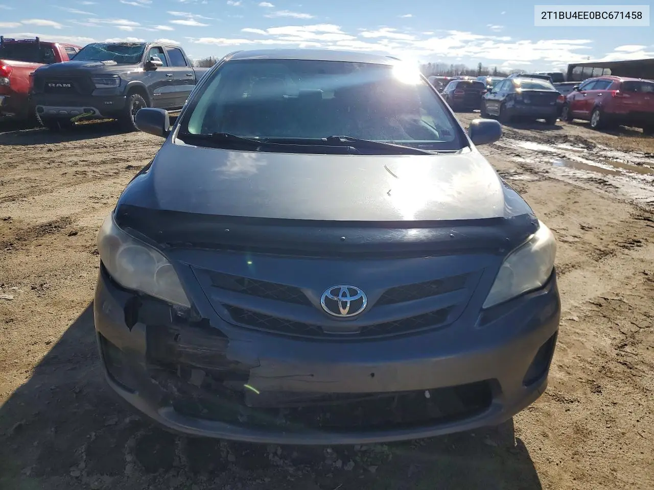 2011 TOYOTA COROLLA VIN 2T1BU4EE0BC671458 — фото 5