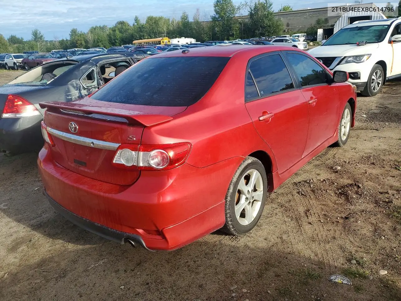 2011 TOYOTA COROLLA VIN 2T1BU4EEXBC614796 — фото 3