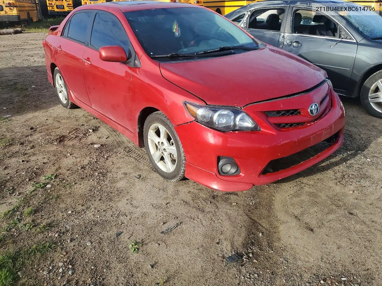 2011 TOYOTA COROLLA VIN 2T1BU4EEXBC614796 — фото 4