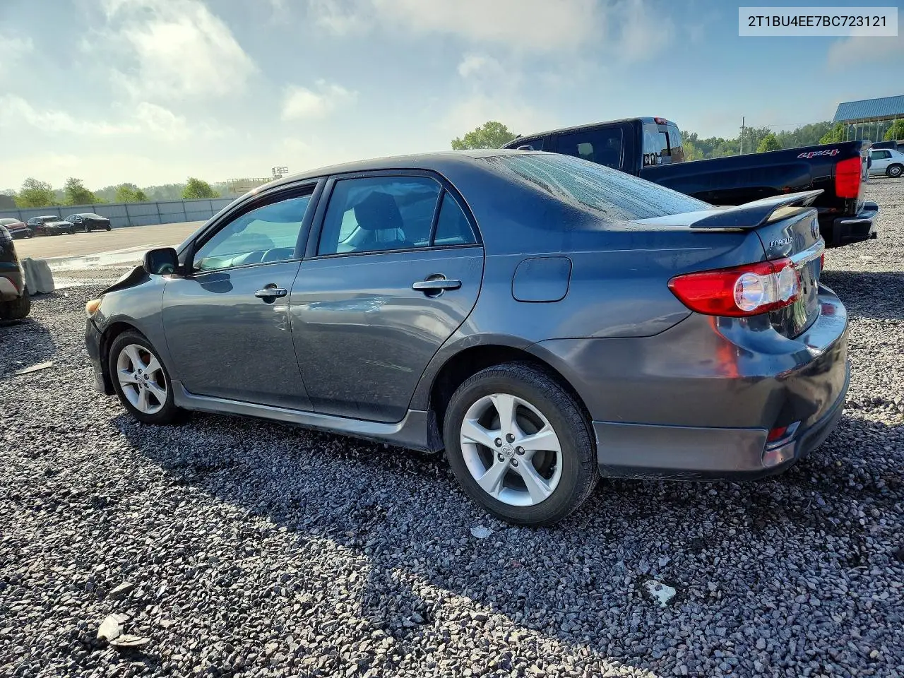 2011 TOYOTA COROLLA VIN 2T1BU4EE7BC723121 — фото 2