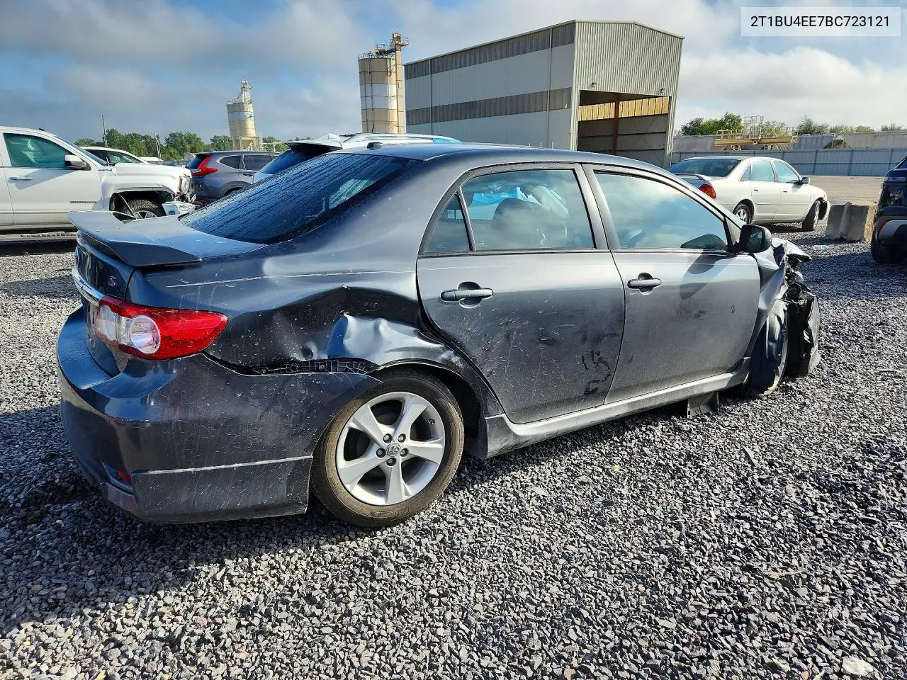 2011 TOYOTA COROLLA VIN 2T1BU4EE7BC723121 — фото 3