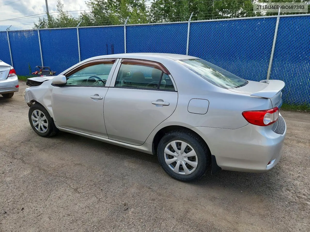 2011 TOYOTA COROLLA VIN 2T1BU4EE9BC687383 — фото 2