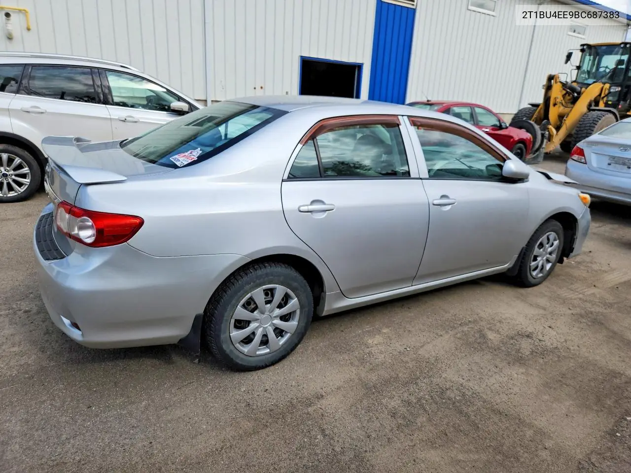 2011 TOYOTA COROLLA VIN 2T1BU4EE9BC687383 — фото 3