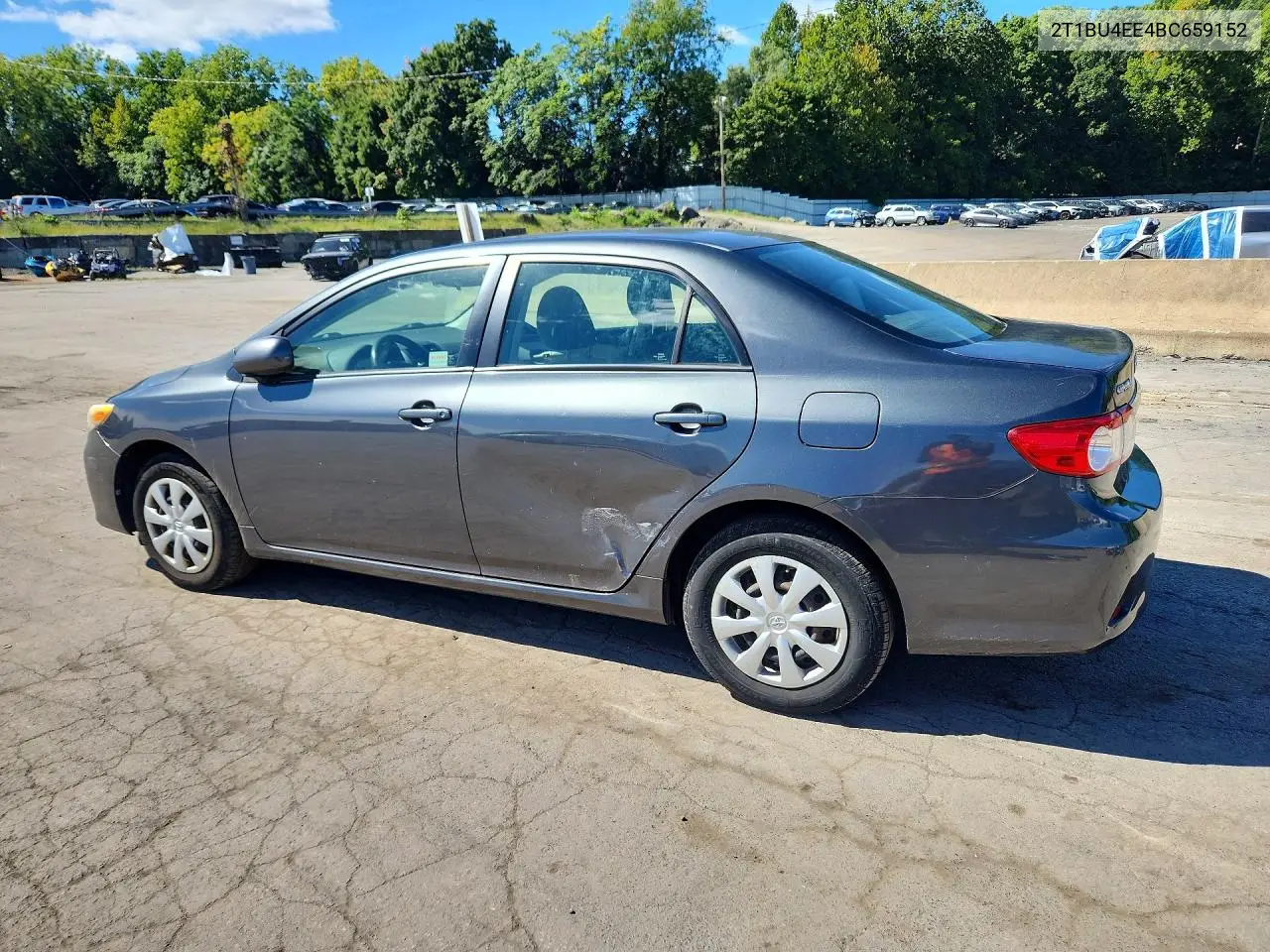 2011 TOYOTA COROLLA VIN 2T1BU4EE4BC659152 — фото 2