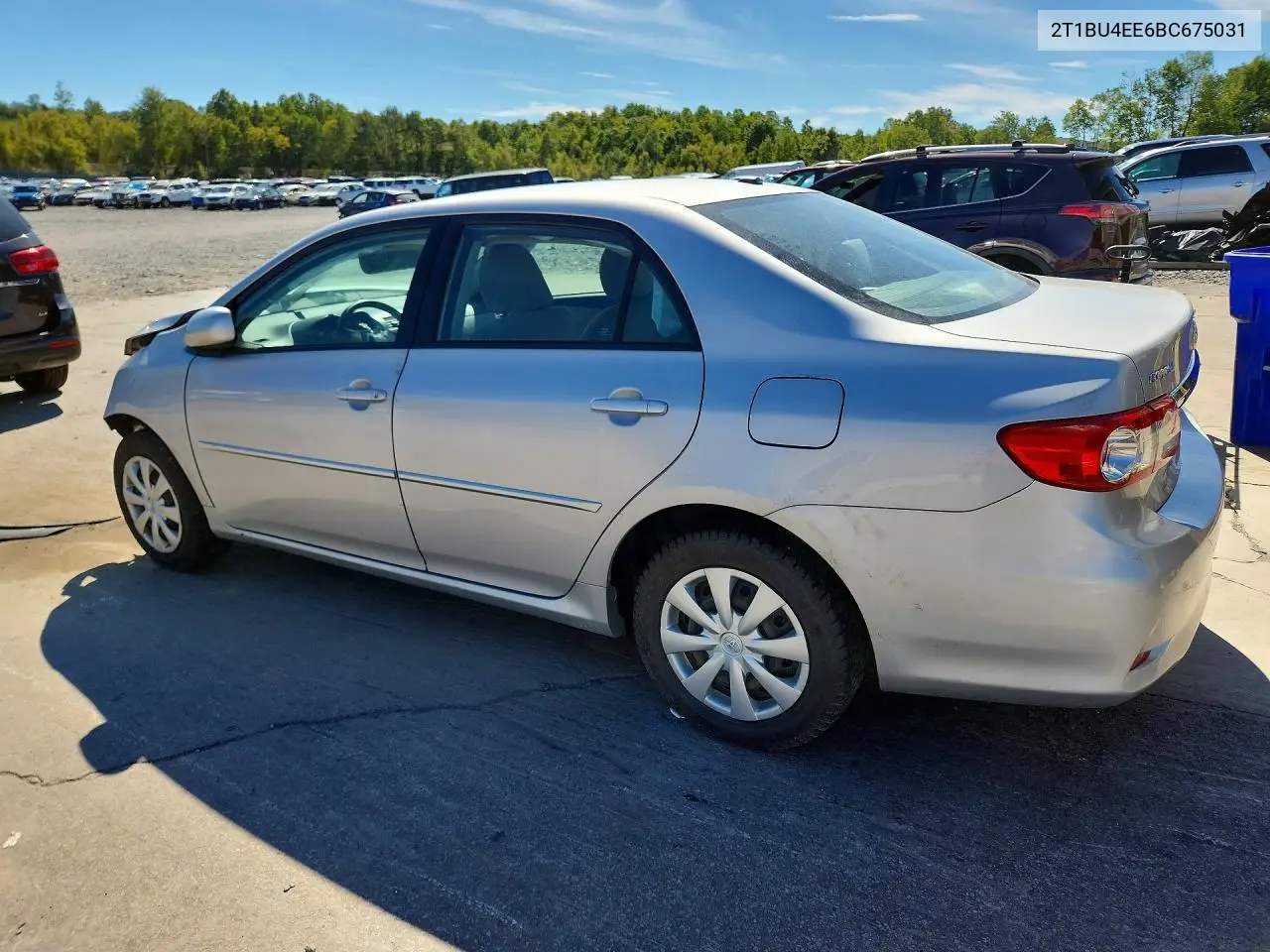 2011 TOYOTA COROLLA VIN 2T1BU4EE6BC675031 — фото 2