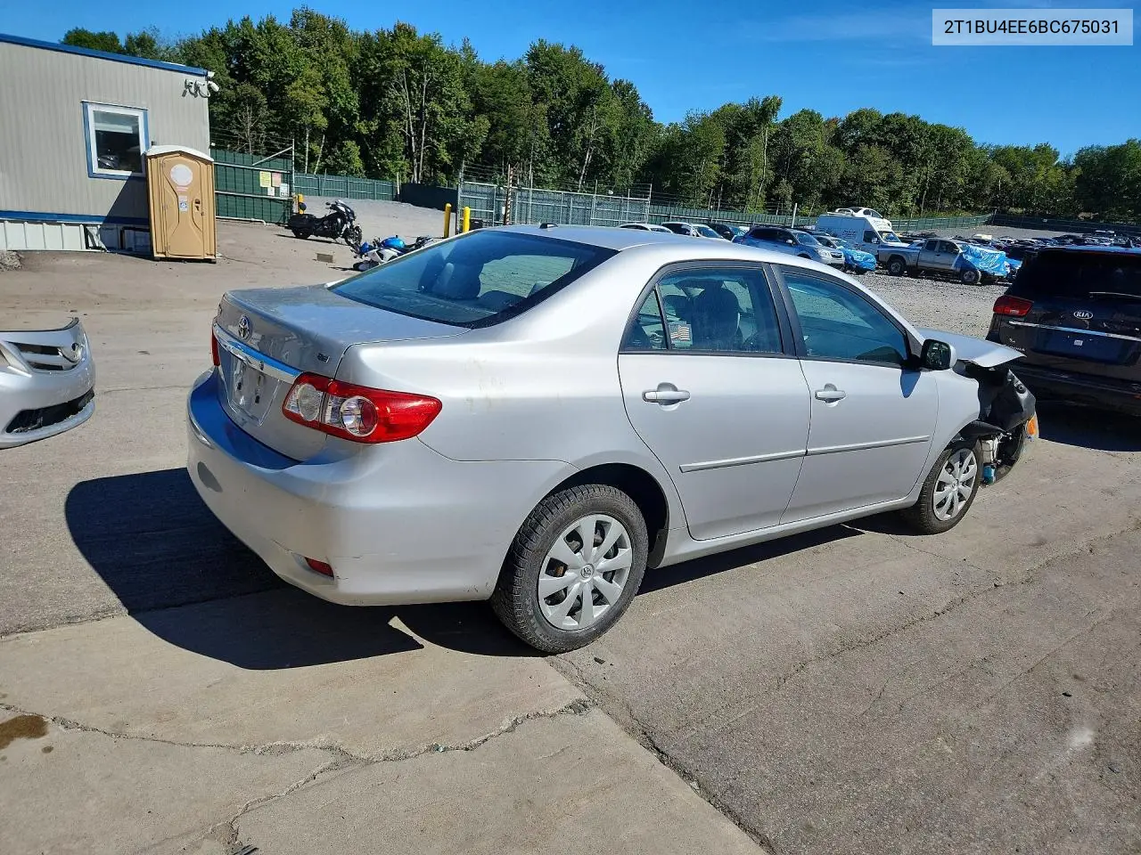 2011 TOYOTA COROLLA VIN 2T1BU4EE6BC675031 — фото 3