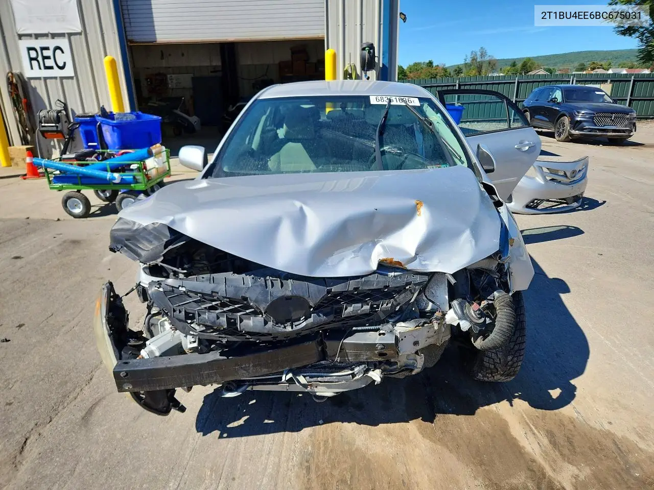 2011 TOYOTA COROLLA VIN 2T1BU4EE6BC675031 — фото 5