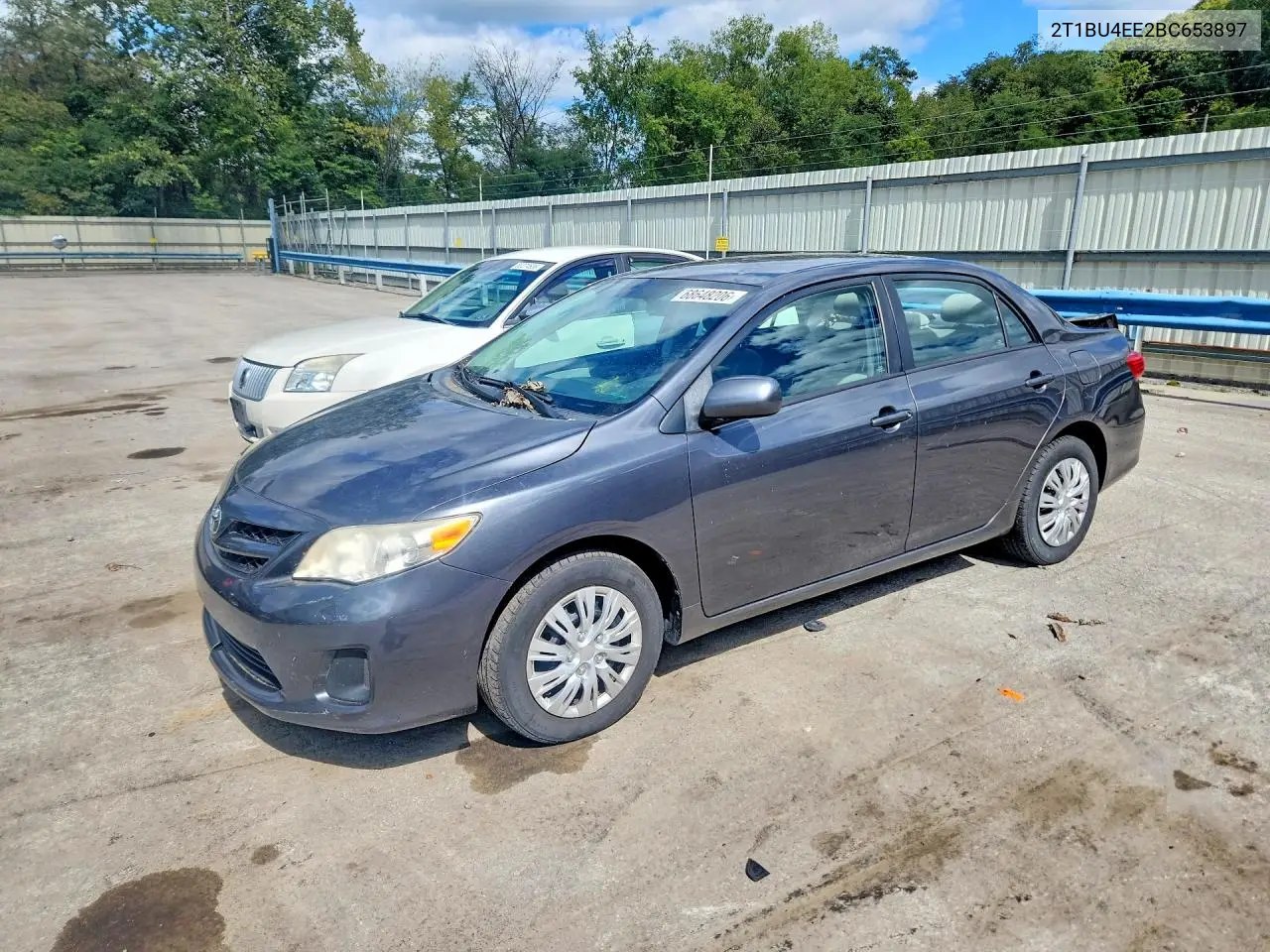 TOYOTA COROLLA 2011, VIN 2T1BU4EE2BC653897