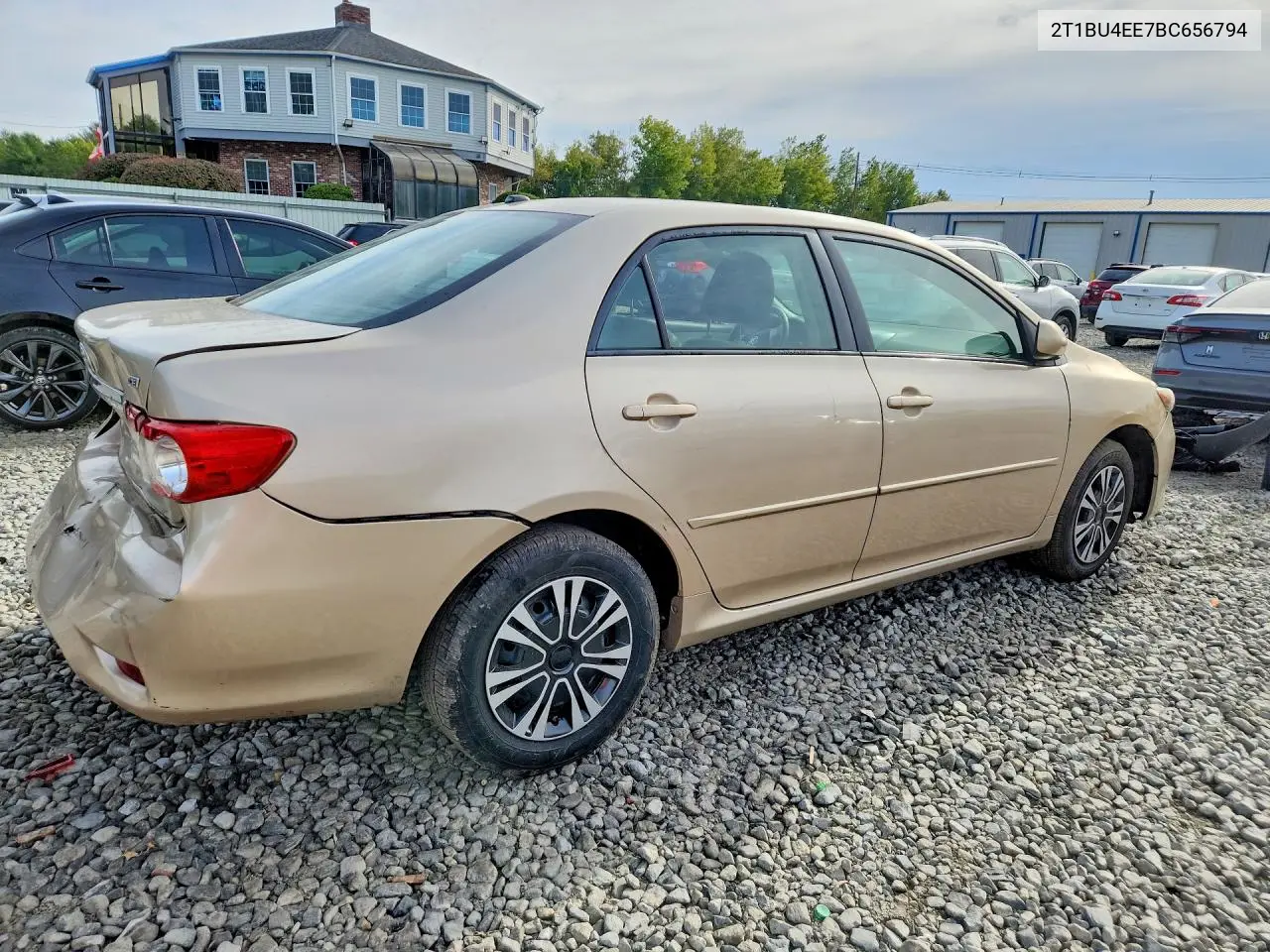2011 TOYOTA COROLLA VIN 2T1BU4EE7BC656794 — фото 3