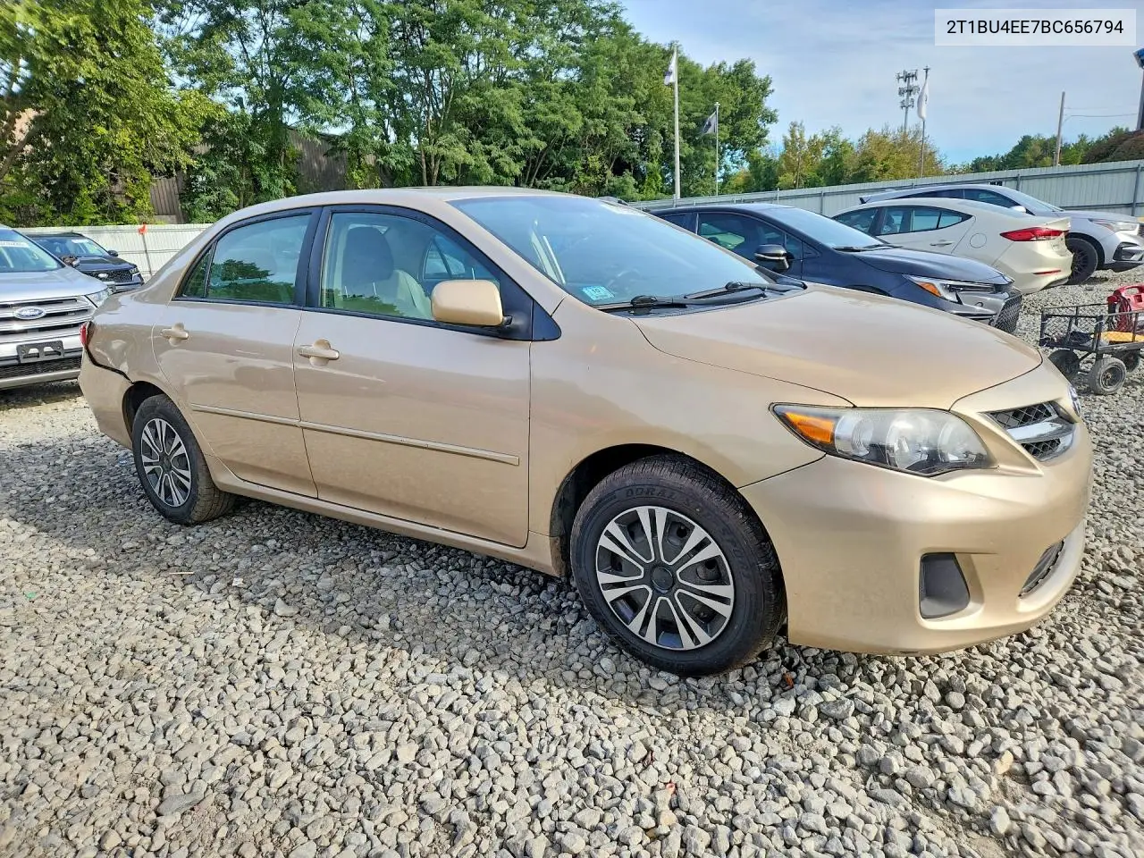 2011 TOYOTA COROLLA VIN 2T1BU4EE7BC656794 — фото 4