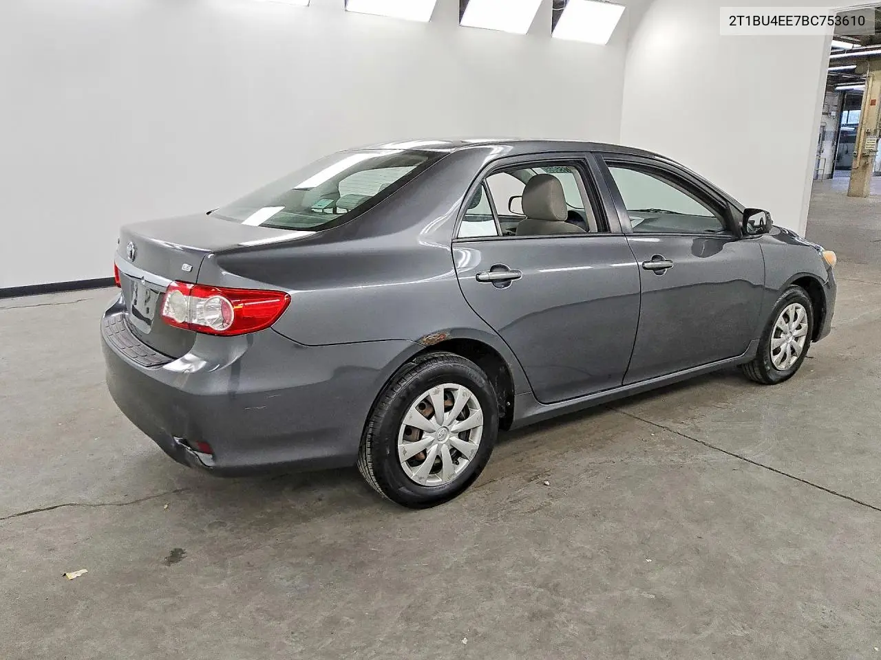 2011 TOYOTA COROLLA VIN 2T1BU4EE7BC753610 — фото 3