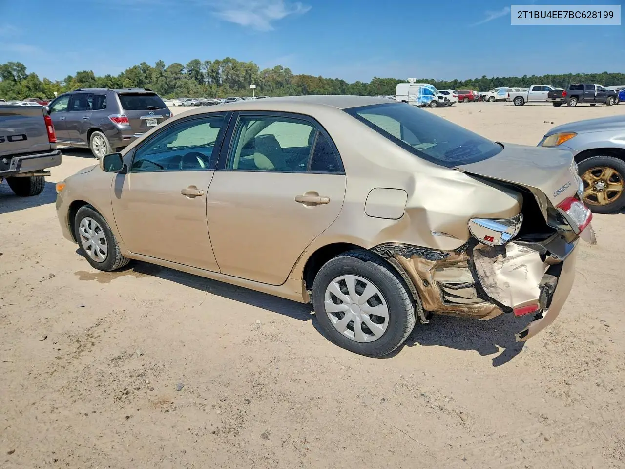 2011 TOYOTA COROLLA VIN 2T1BU4EE7BC628199 — фото 2