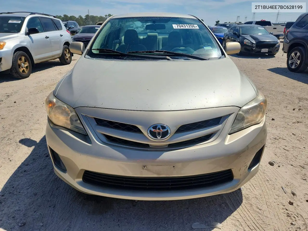 2011 TOYOTA COROLLA VIN 2T1BU4EE7BC628199 — фото 5