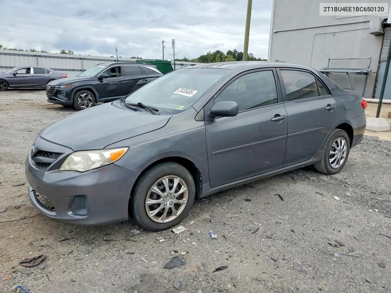 2011 TOYOTA COROLLA VIN 2T1BU4EE1BC650120 — фото 2