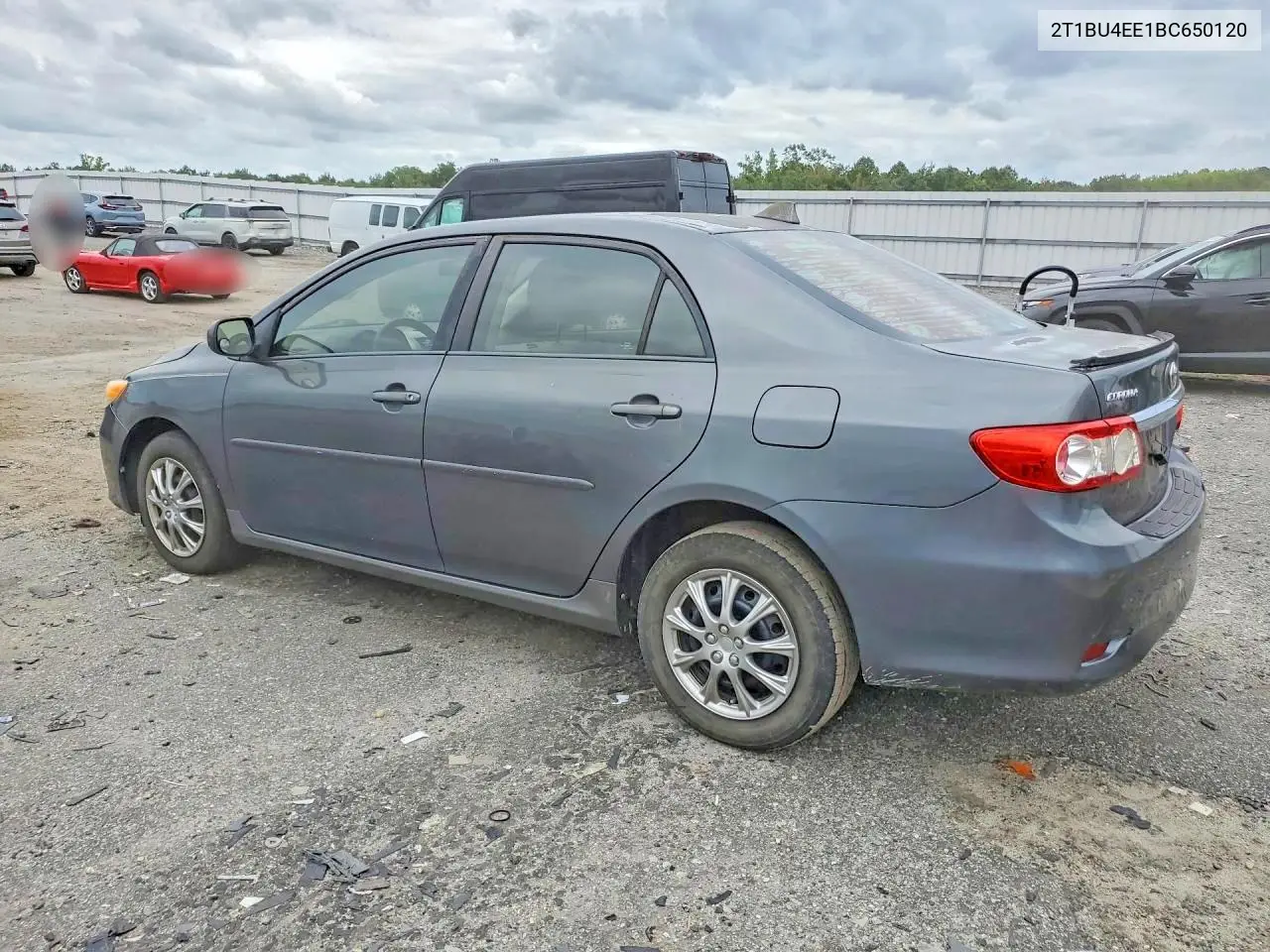 TOYOTA COROLLA 2011, VIN 2T1BU4EE1BC650120