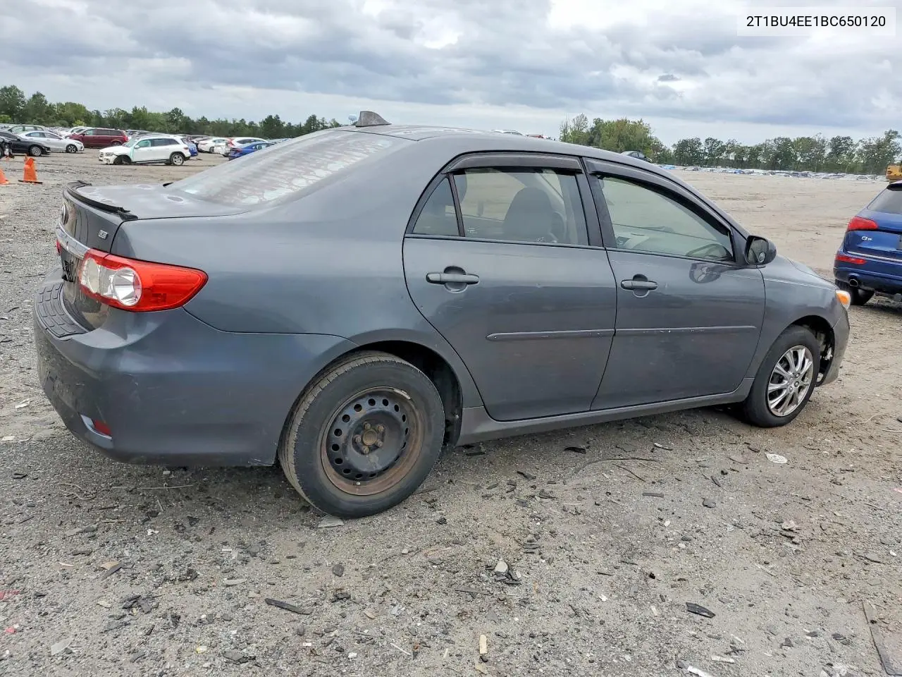 2011 TOYOTA COROLLA VIN 2T1BU4EE1BC650120 — фото 3